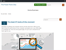 Tablet Screenshot of fossilfoolsdayofaction.org